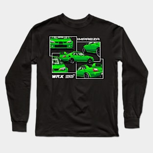 Impreza hawkeye WRX STI, JDM Long Sleeve T-Shirt